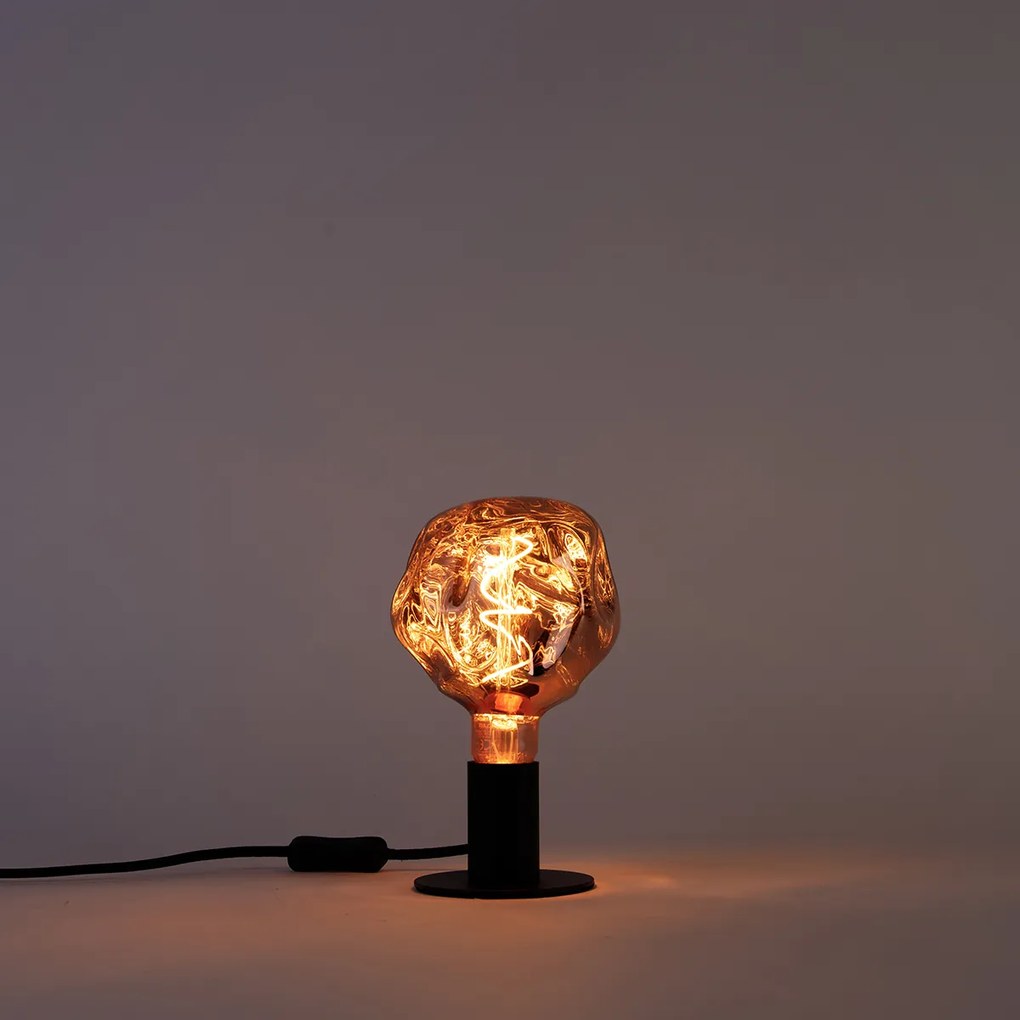 Bec LED E27 reglabil G125 roz 4W 70lm 1800K