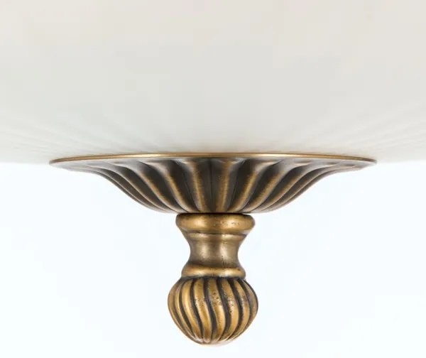 Lustră aplicată Orion DL 7-523/43 ROCCA 4xE27/60W/230V d. 43 cm bronz/alb