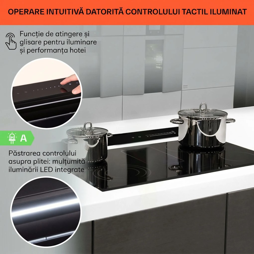 Klarstein Royal Flush Eco, hota, 90 cm, 714 m³/h, A+