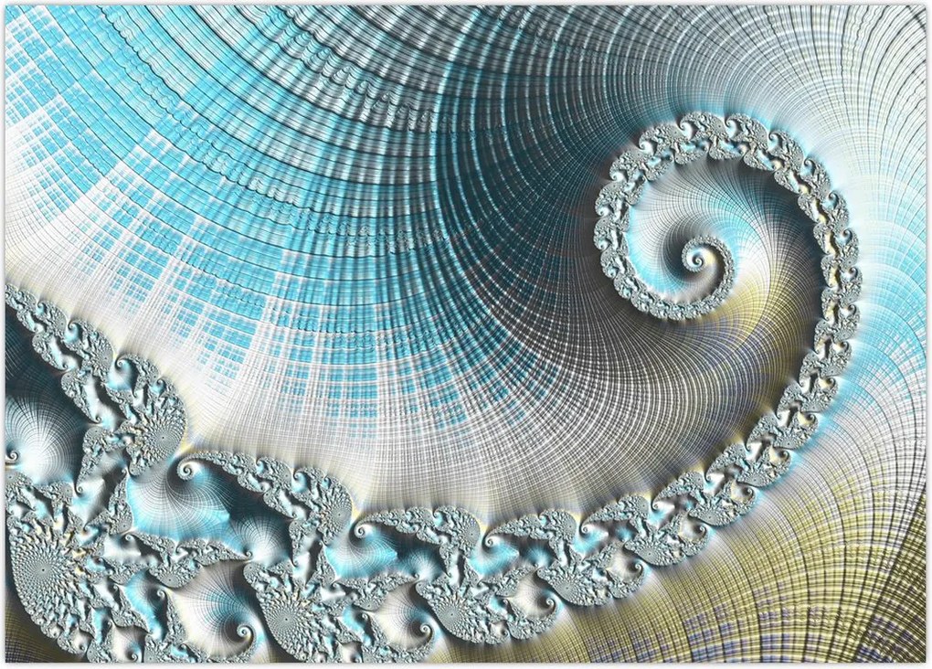 Tablou - Spirale texturate (70x50 cm)