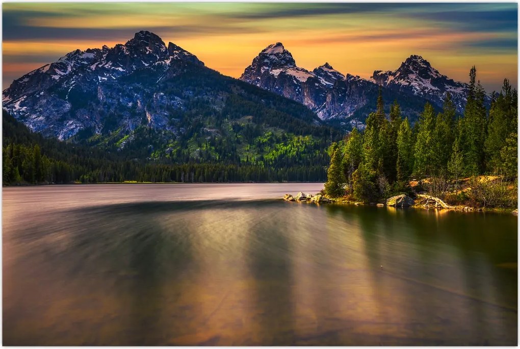 Tablou - Parcul Național Grand Teton (90x60 cm)