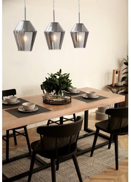 Eglo 96774 - Pendul MURMILLO 3xE27/28W/230V