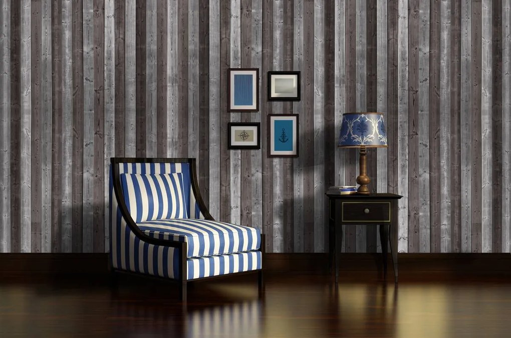 Fototapet - Textura - scănduri de lemn (152,5x104 cm)