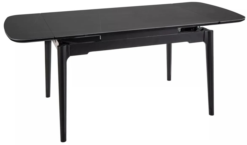 Masa extensibila Sento neagra L120-180xl80 cm