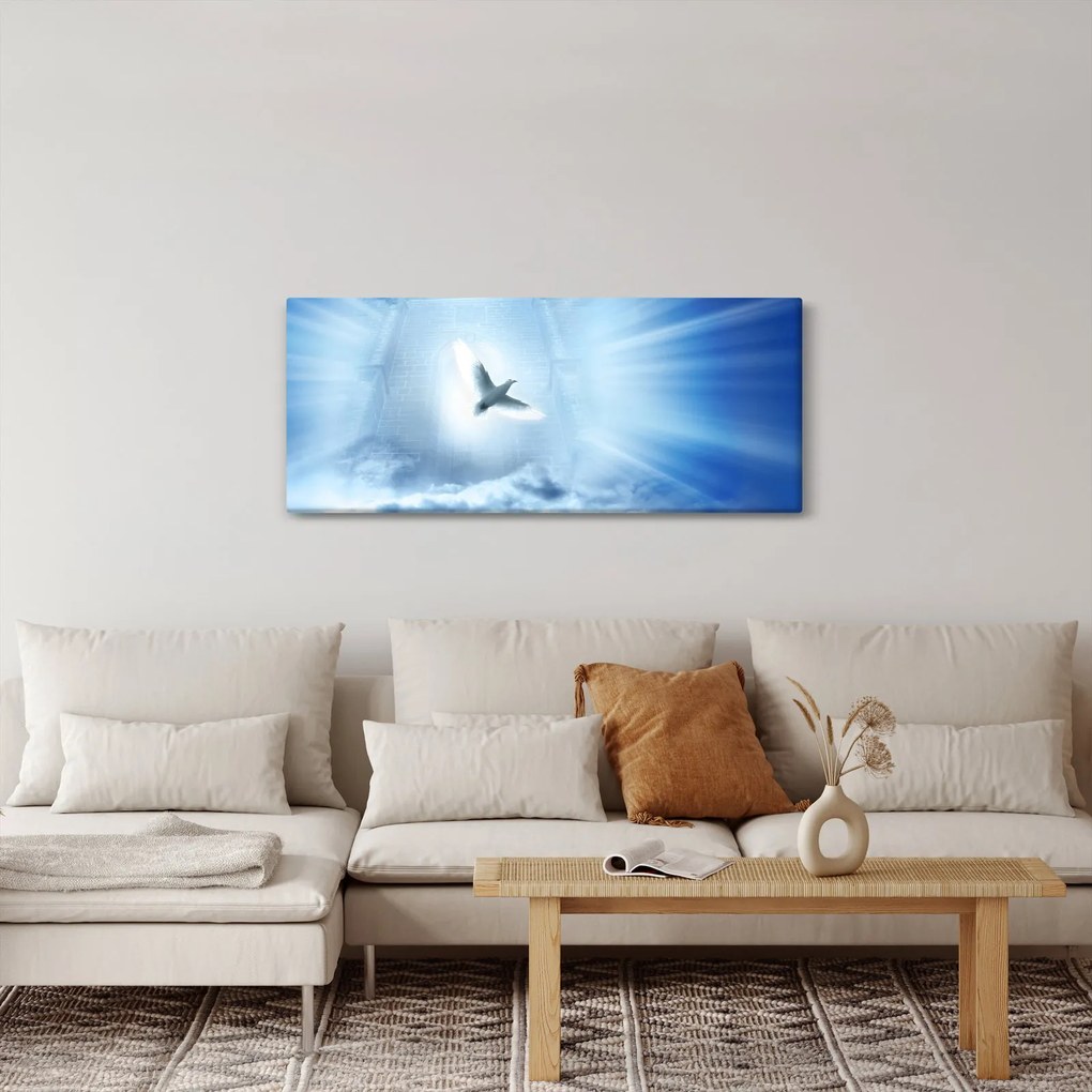 Tablou - Porumbelul lui Dumnezeu (120x50 cm)
