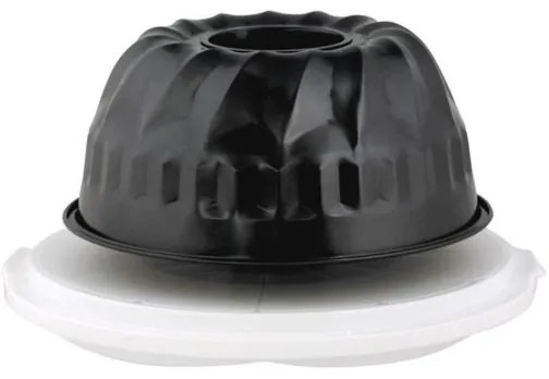 Formă TORO pentru guguluf, cu tavă și capac, neagră
