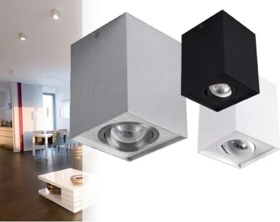 Kanlux 25470 - Lampa spot GORD 1xGU10/25W/230V alb