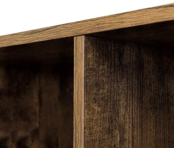 Bibliotecă DOVARO, maro