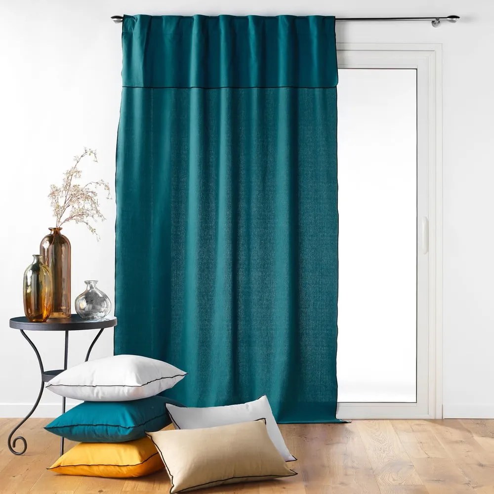 Draperie albastră 140x240 cm Mistraline – douceur d'intérieur