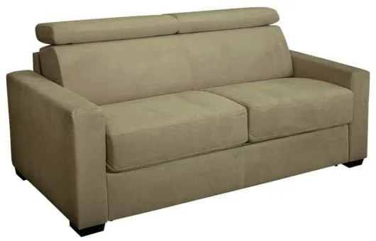 Canapea Extensibila Ribalta Liana, Cu Tetiere, 2 Locuri, Crem, 195 Cm