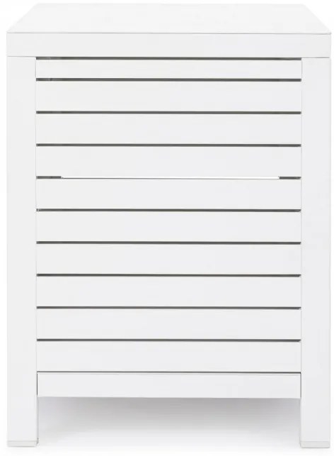 Dulap de exterior, cu doua usi, alb, Atlantic, Bizzotto