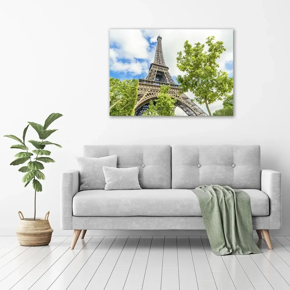 Imprimare tablou canvas Turnul eiffel din paris