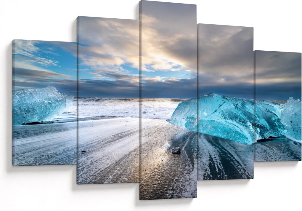Tablou - Plaja Diamond Beach (150x105 cm)
