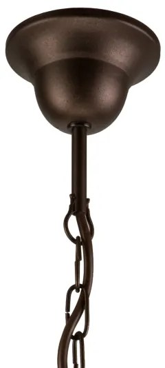 Lustră pe lanț ADELLE 5xE27/60W/230V