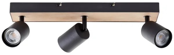 Spot LED Brilliant MARTY 1xGU10/5W/230V d. 10,5 cm negru