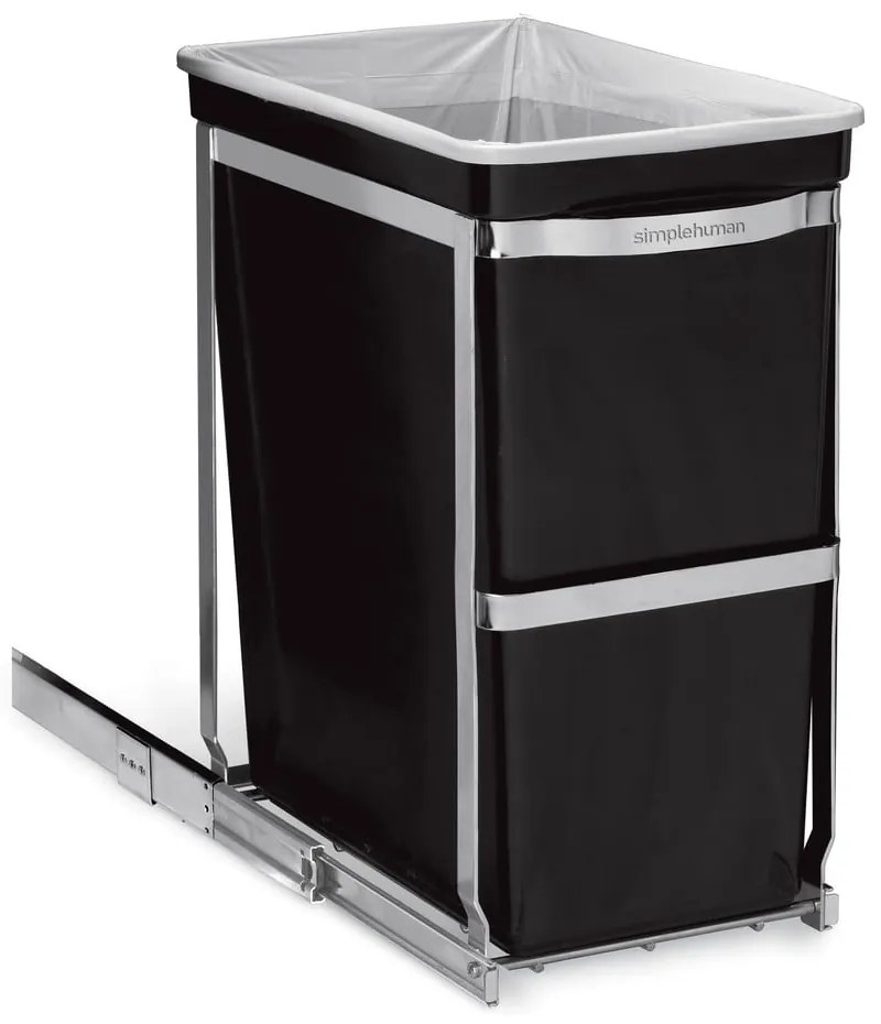 Coș de gunoi din plastic 30 l - simplehuman