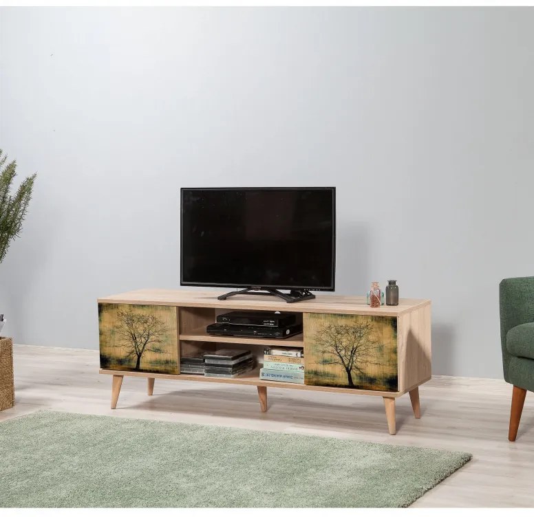 Comoda TV Truva-729 Sonoma Oak