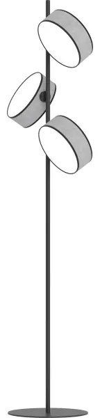 Lampă de podea DRUMZ 3xE14/10W/230V gri