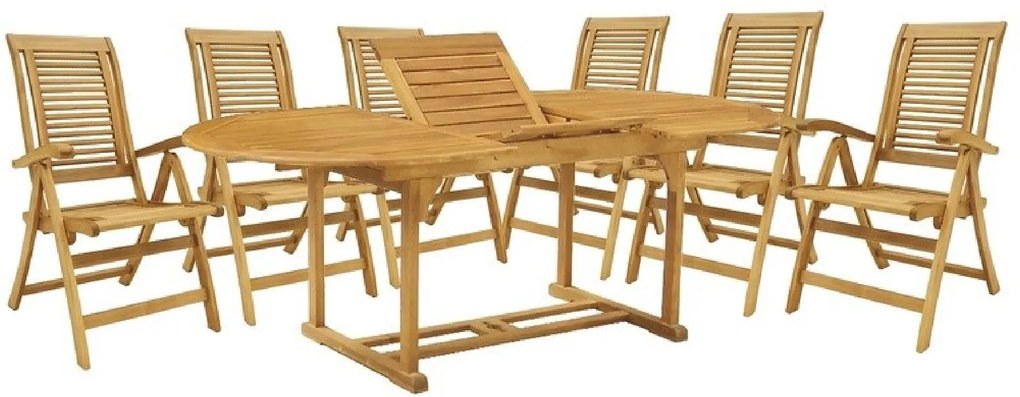 Camberet Set Masa cu 6 scaune lemn masiv