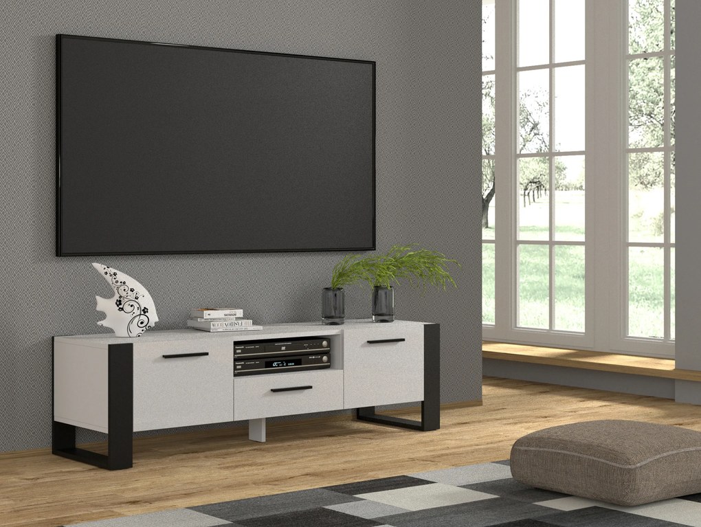 Masă TV/Dulap Nulakka 160 (Alb). 1057664