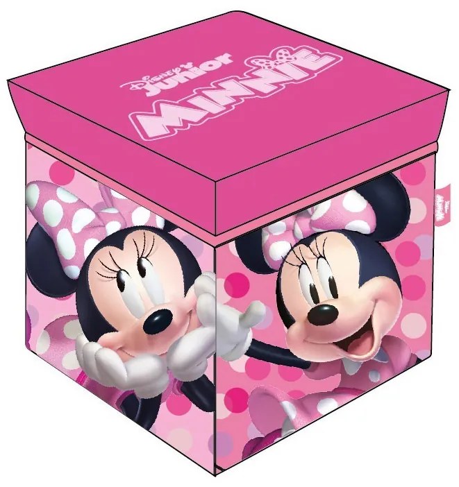Disney Minnie Chic depozitare jucării 30×30×30 cm