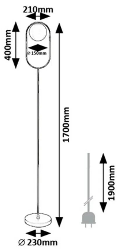 Lampă de podea Rabalux 74029 Ghita