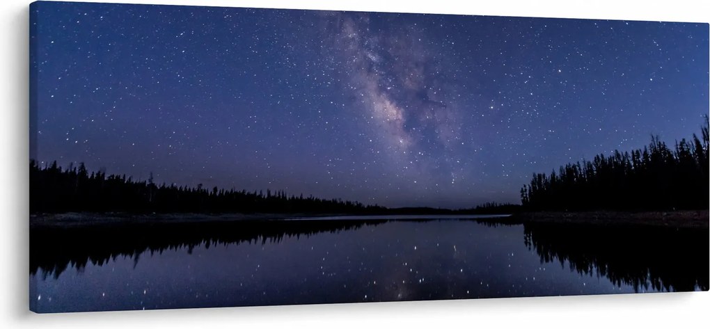 Tablou cu cerul nocturn (120x50 cm)