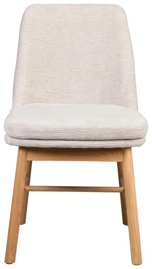 Scaune de dining bej 2 buc. Amesbury – Rowico