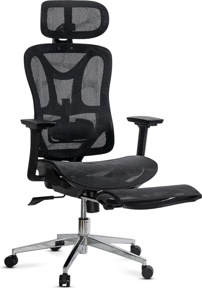 Scaun ergonomic SYYT 9519 negru, suport 150 kg și brațe 3D