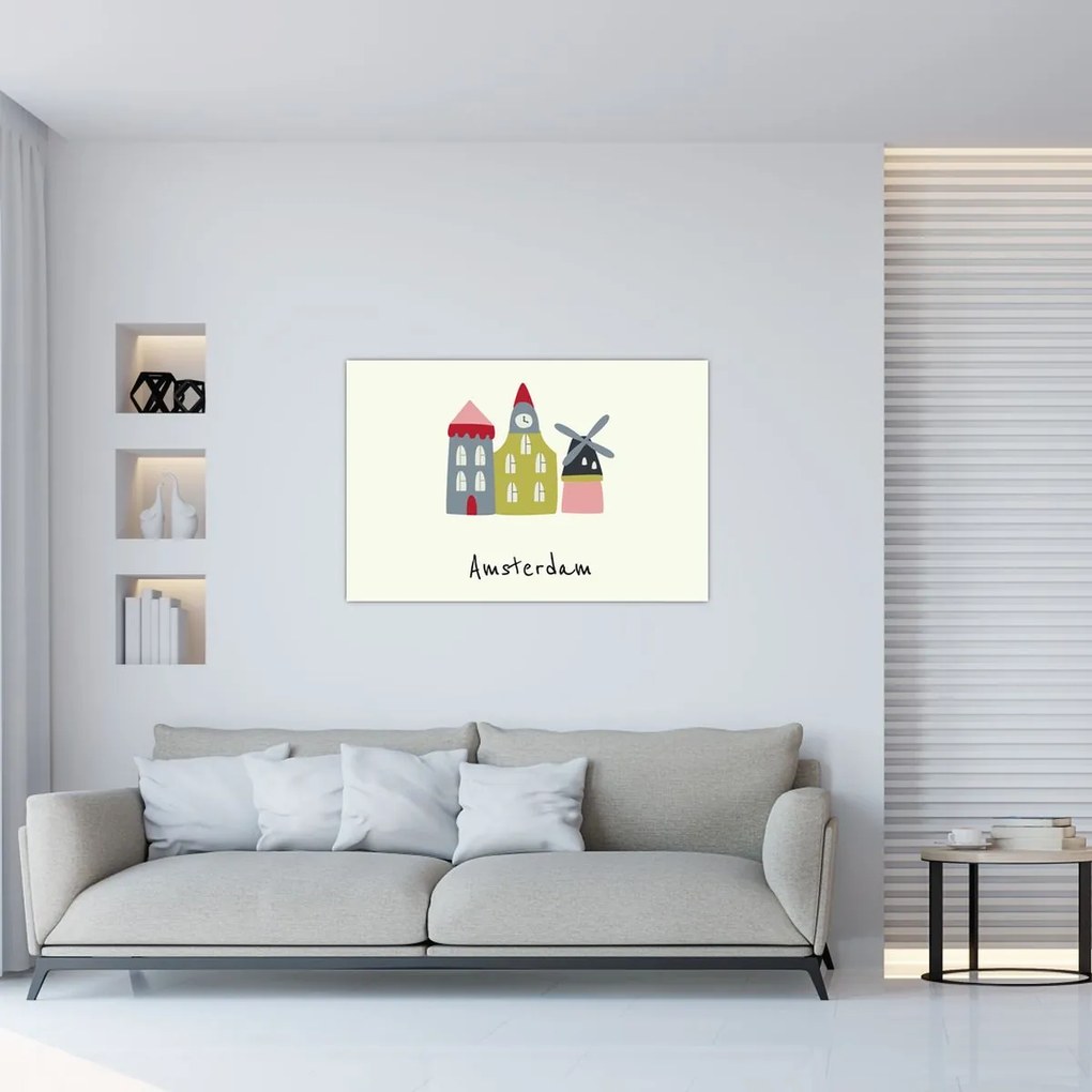 Tablou - Orașe din Europa N⁰4 (90x60 cm)