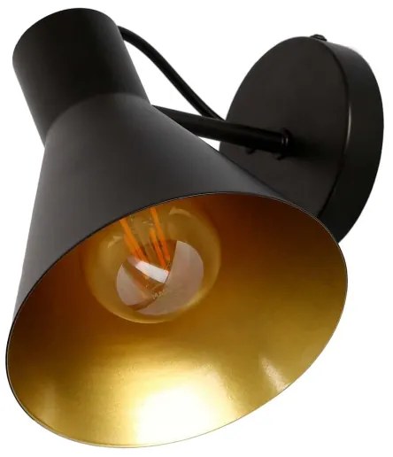 Aplică MORE 1xE27/40W/230V negru