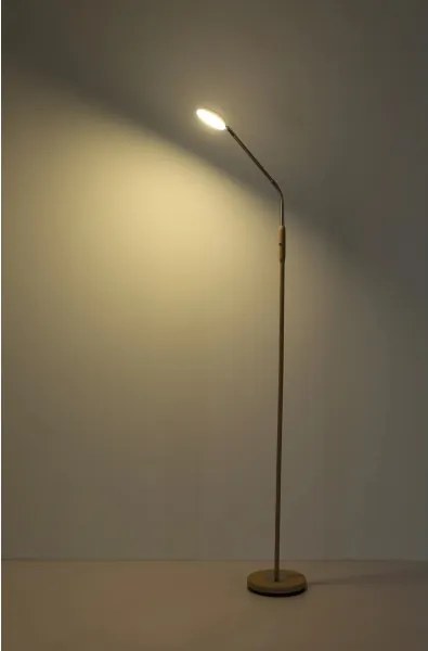 Globo 58504SSA - Lampă de podea LED dimabilă cu control tactil SILVIO LED/6,5W/230V, bej