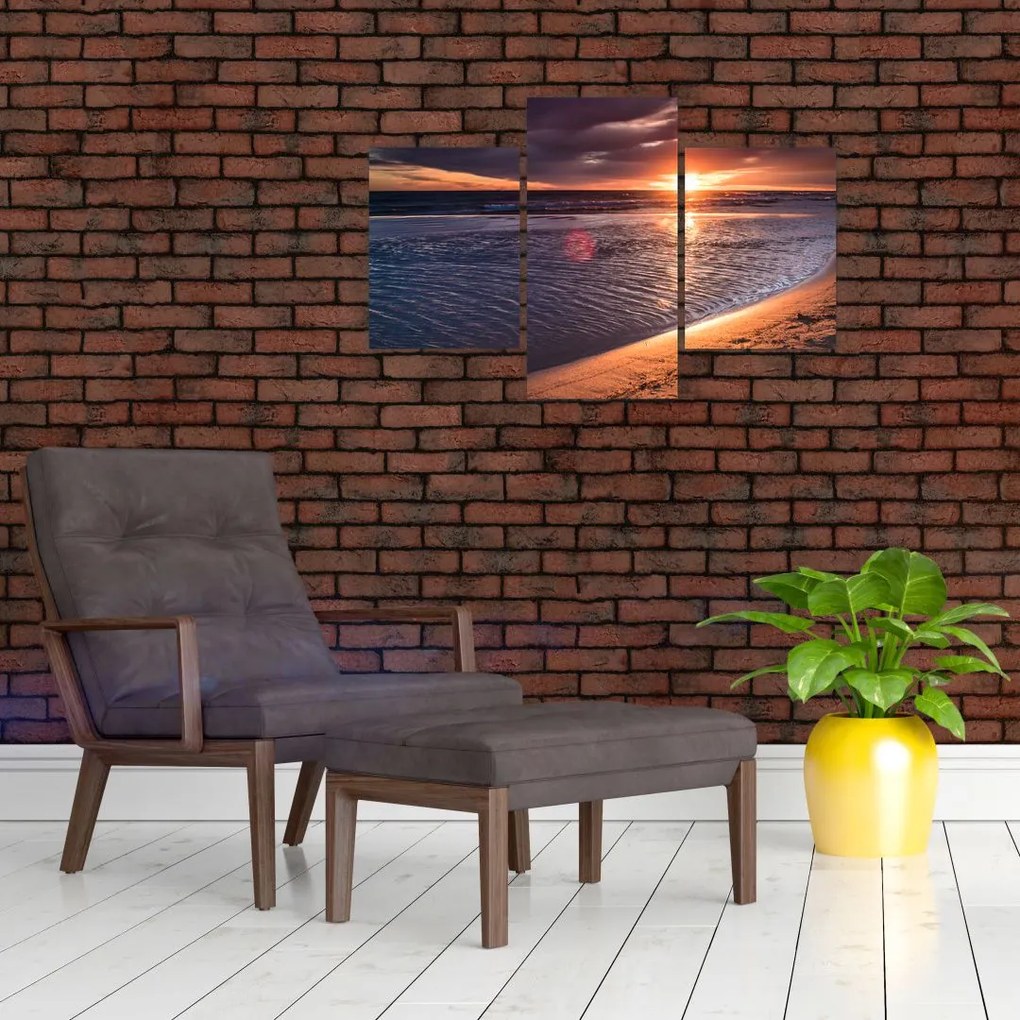 Tablou cu apus de soare (90x60 cm)