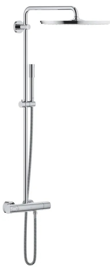GROHE 27174001 - Sistem de duș RAINSHOWER SYSTEM 400, 450 mm, crom lucios