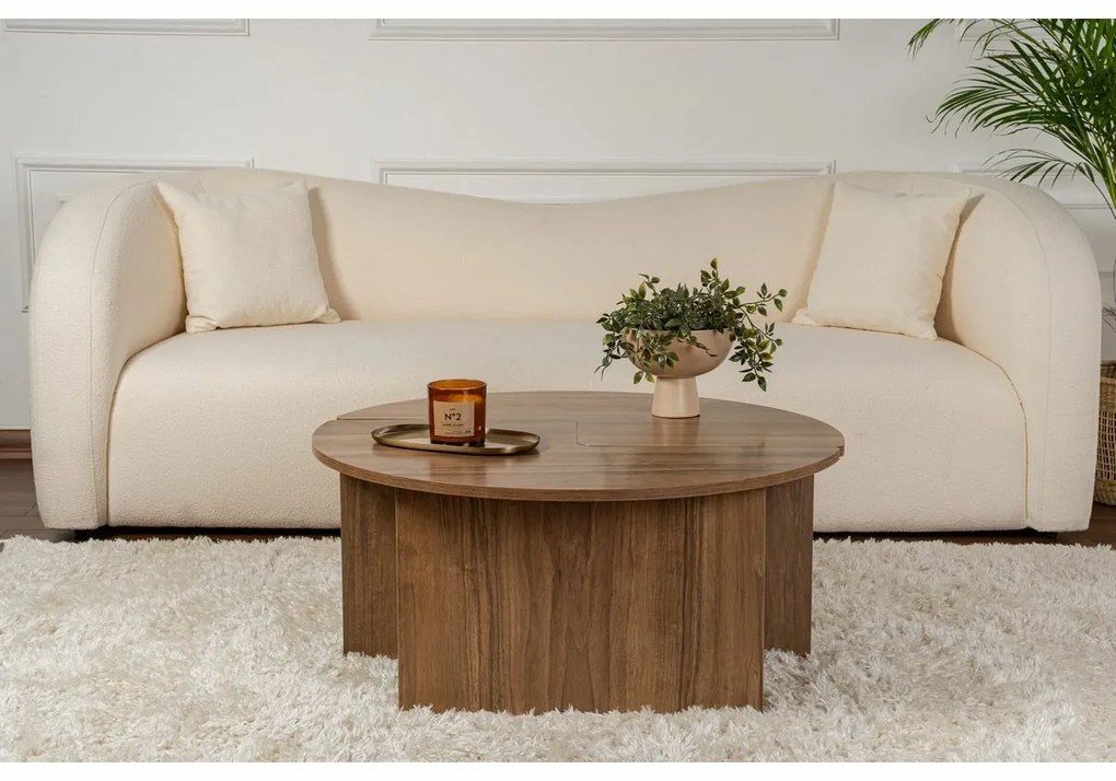 Măsuță de conferință Moira Walnut