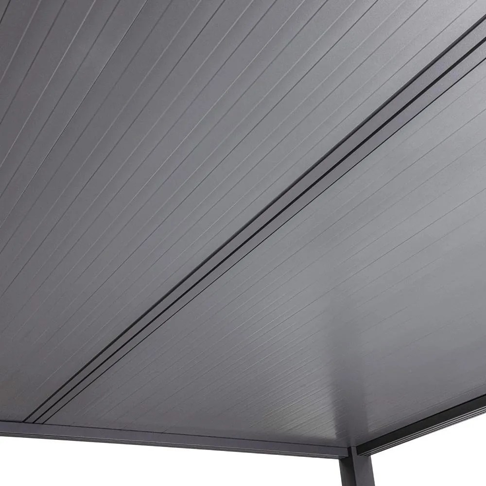 Copertină auto din aluminiu AVENBERG TERMINAL 1, 5,3 × 3,0 m