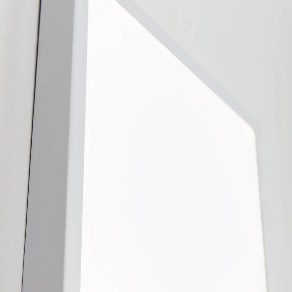 Plafoniera LED design slim LERO 30x30cm 3000K alba