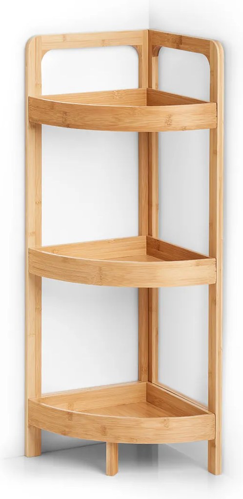 Dulap pentru colt baie, 29 x 29 x 85 cm