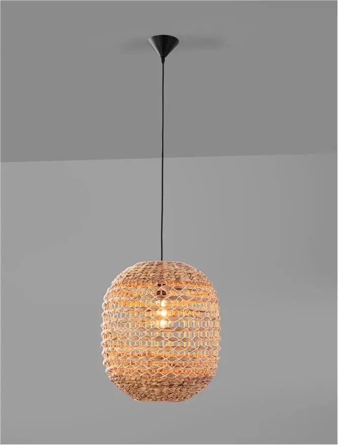 Lustra boho style design natural Bola