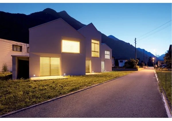 Corp de iluminat LED încastrat GLASI LED/3W/230V 3000K IP44 alb Kanlux 33690