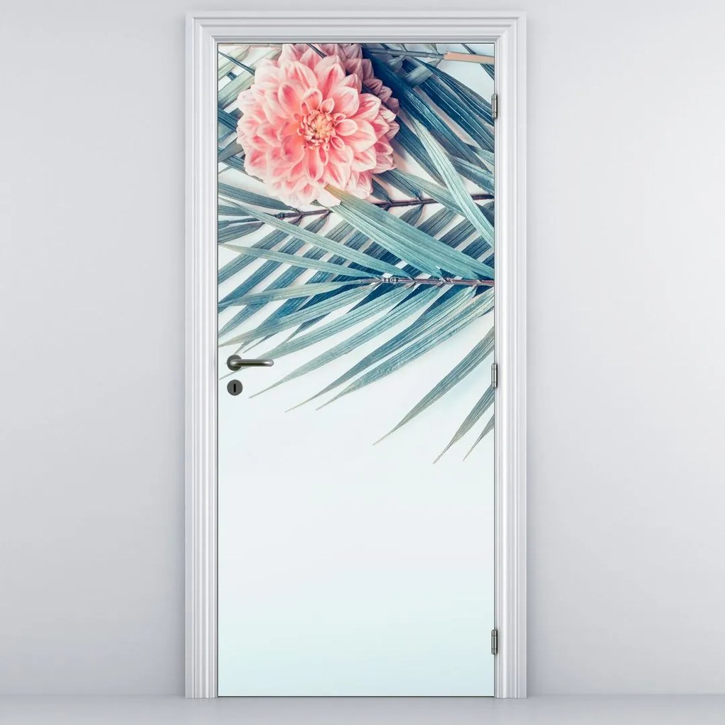 Fototapet pentru ușă - Buchet de flori (95x205cm)