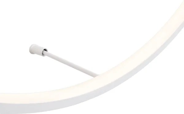 MAXLIGHT W0434 - Plafonieră LED pentru baie VISUAL LED/22W/230V 60 cm IP44 albă