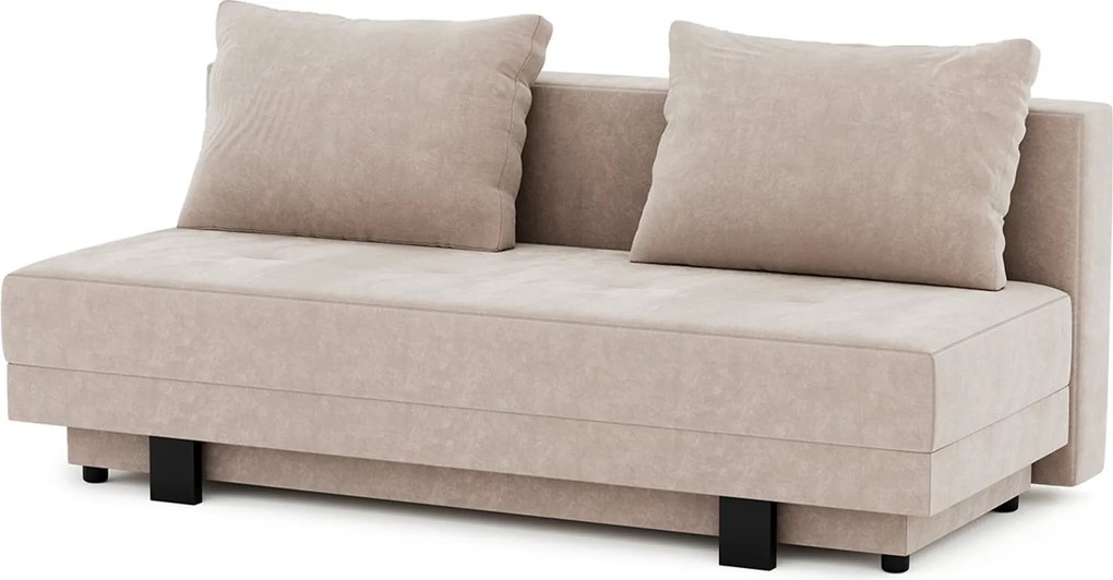 Canapea lemn masiv Extensibila Otto, 210 × 102 × 75 cm