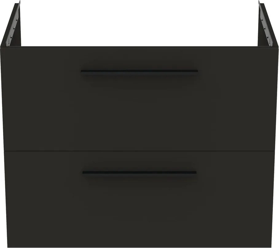 Dulap sub chiuvetă gri antracit suspendat 80x63 cm i.Life B – Ideal Standard