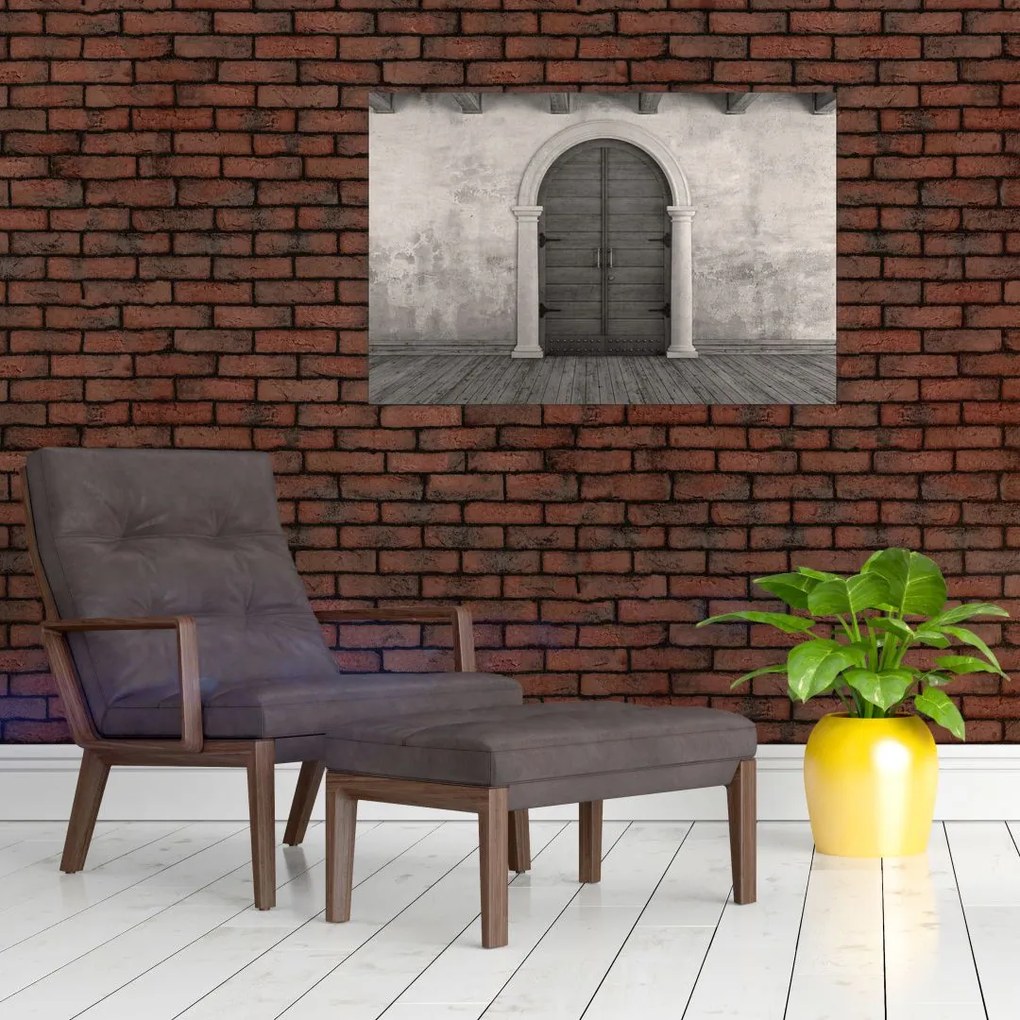 Tablou - Ușa misterioasă (90x60 cm)