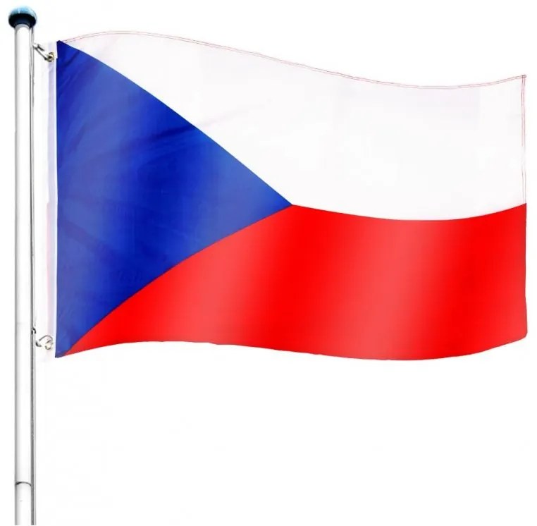 Catarg inclusiv steagul Republicii Cehe - 650 cm