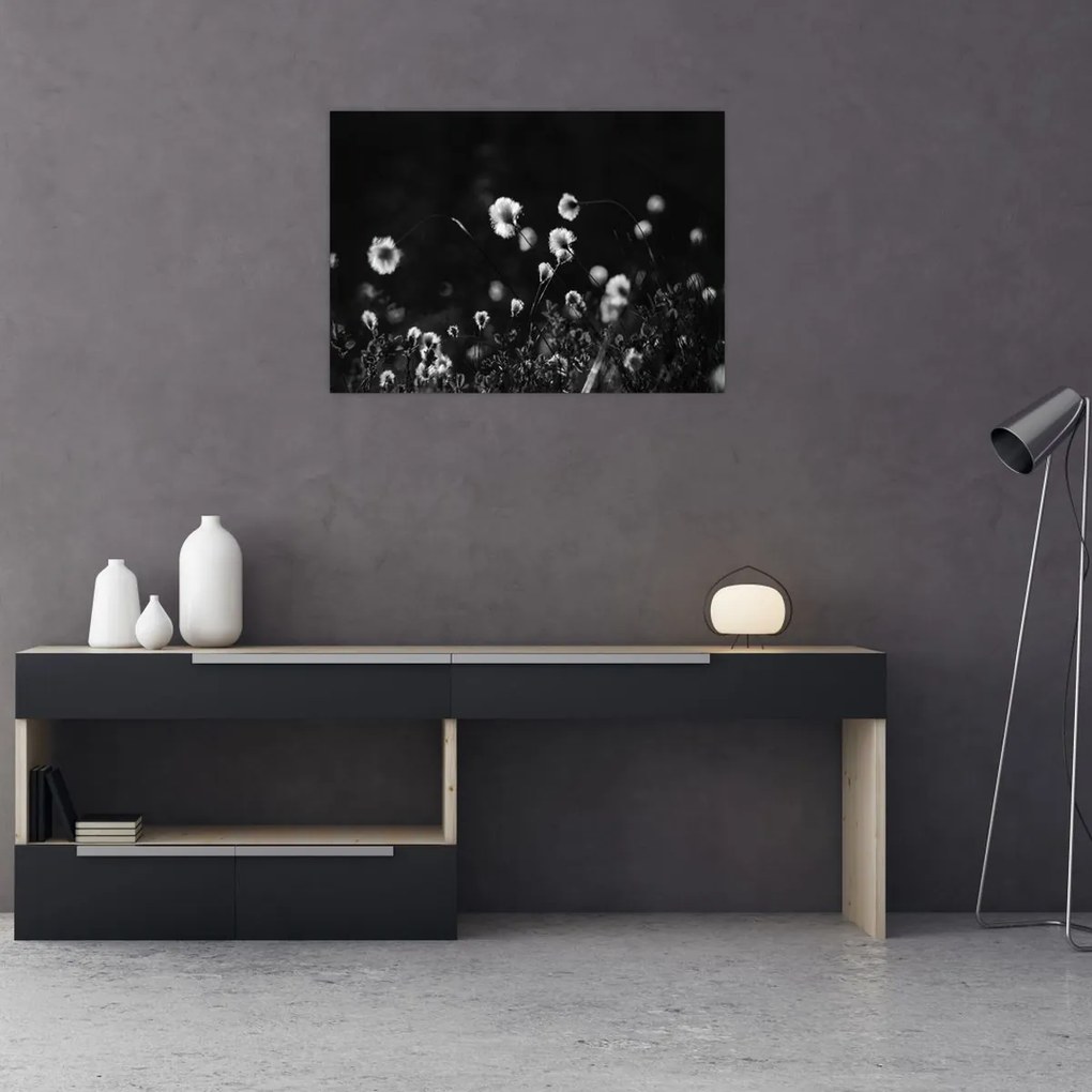 Tablou - Pajiște cu iarbă de cozonac N⁰1 (70x50 cm)