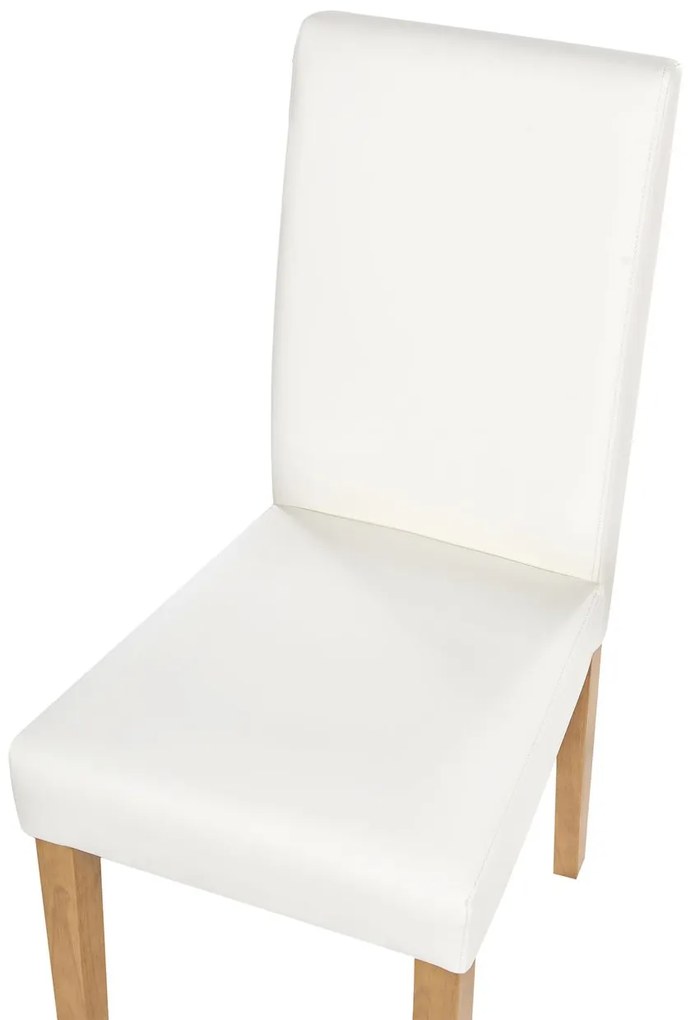 Set 2 buc. scaune pentru sufragerie Borway (alb). 1010057