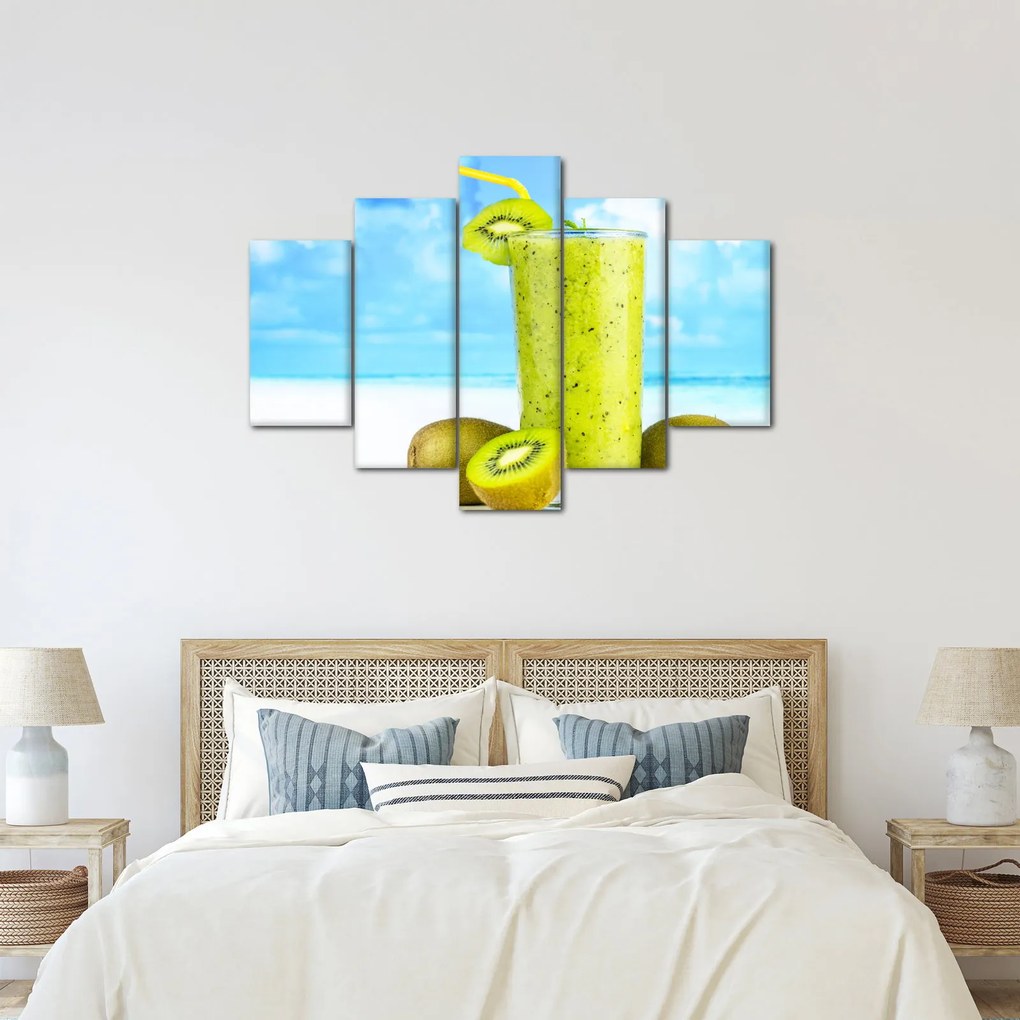 Tablou - smoothie kiwi (150x105 cm)