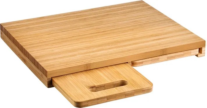 Set de 3 tocatoare alimente din bambus Kesper 58360, 39,2 x 30 cm, Maro